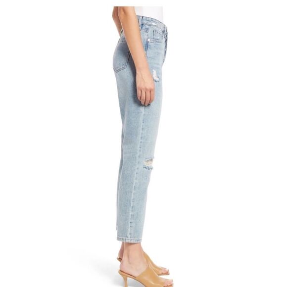 NEW BLANK NYC THE MADDISON HIGH RISE CROP JEANS DENIM - Picture 3 of 10